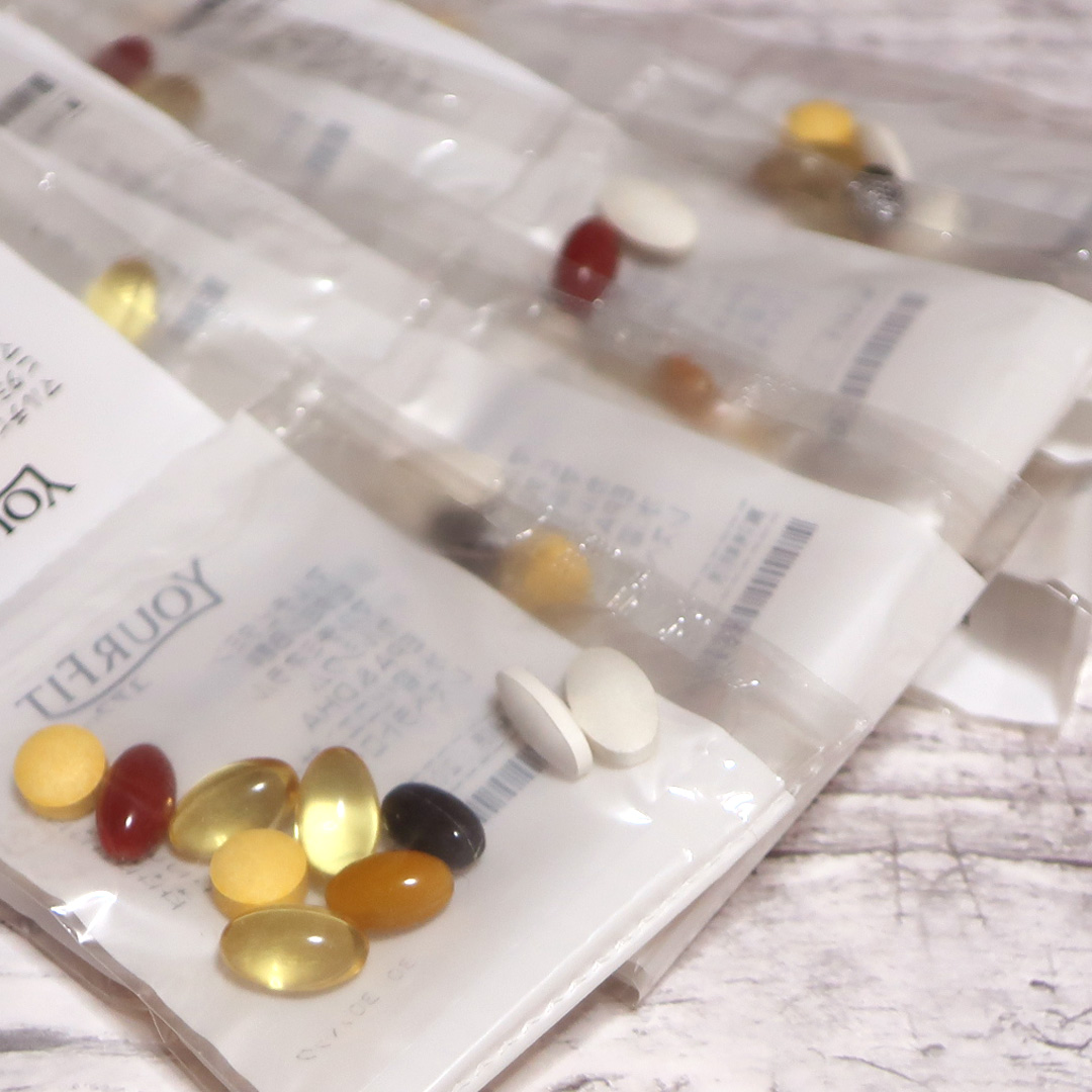 パーソナルサプリメント「YOURFIT」/日清ファルマ/健康サプリメントを使ったクチコミ（1枚目）