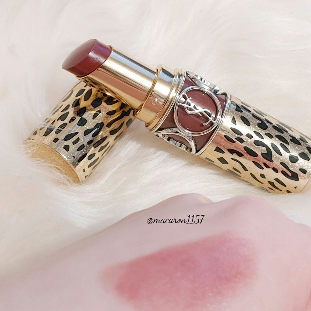 ルージュ ヴォリュプテ シャイン/YVES SAINT LAURENT BEAUTE/口紅を使ったクチコミ(2枚目)