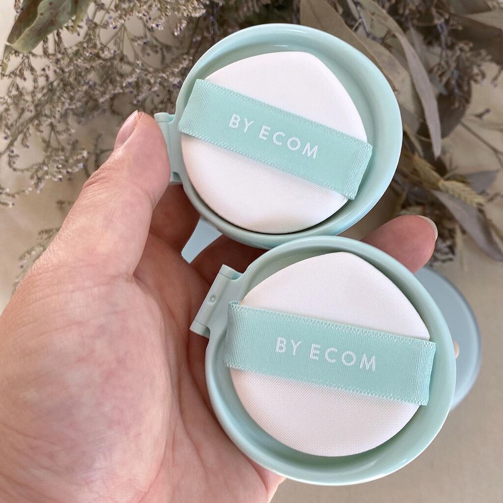 ピュアカーミングシカ クッションファンデーション/BY ECOM/クッションファンデーションを使ったクチコミ(7枚目)