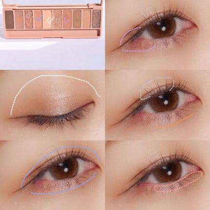 プレイカラー アイシャドウ/ETUDE/アイシャドウパレットを使ったクチコミ(4枚目)