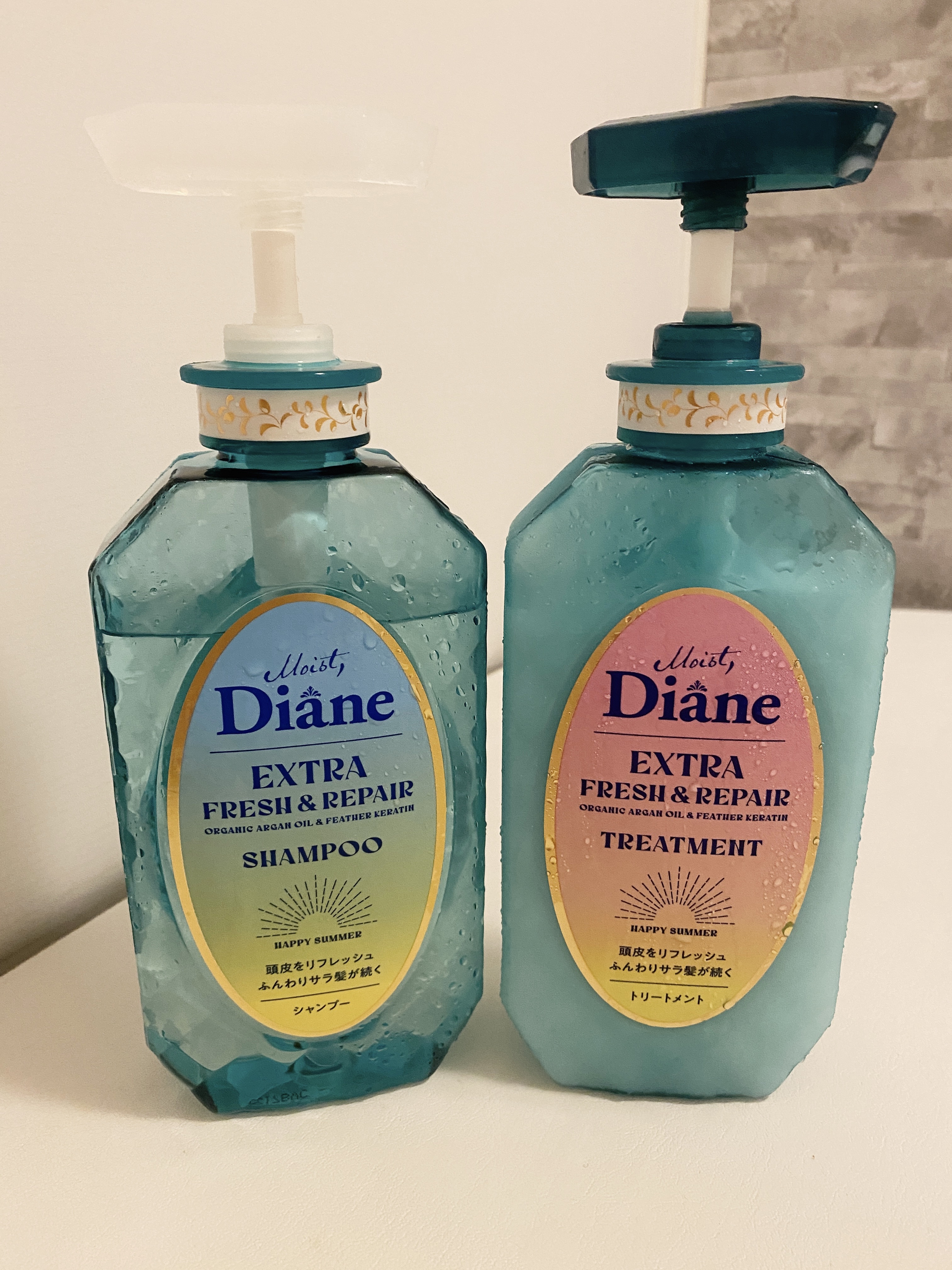 パーフェクトビューティ エクストラフレッシュ＆リペア シャンプー＆トリートメント/ダイアン/市販シャンプーを使ったクチコミ（1枚目）