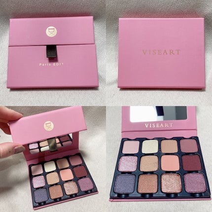 Paris EDIT Eye Shadow Palette/VISEART/アイシャドウパレットを使ったクチコミ(2枚目)