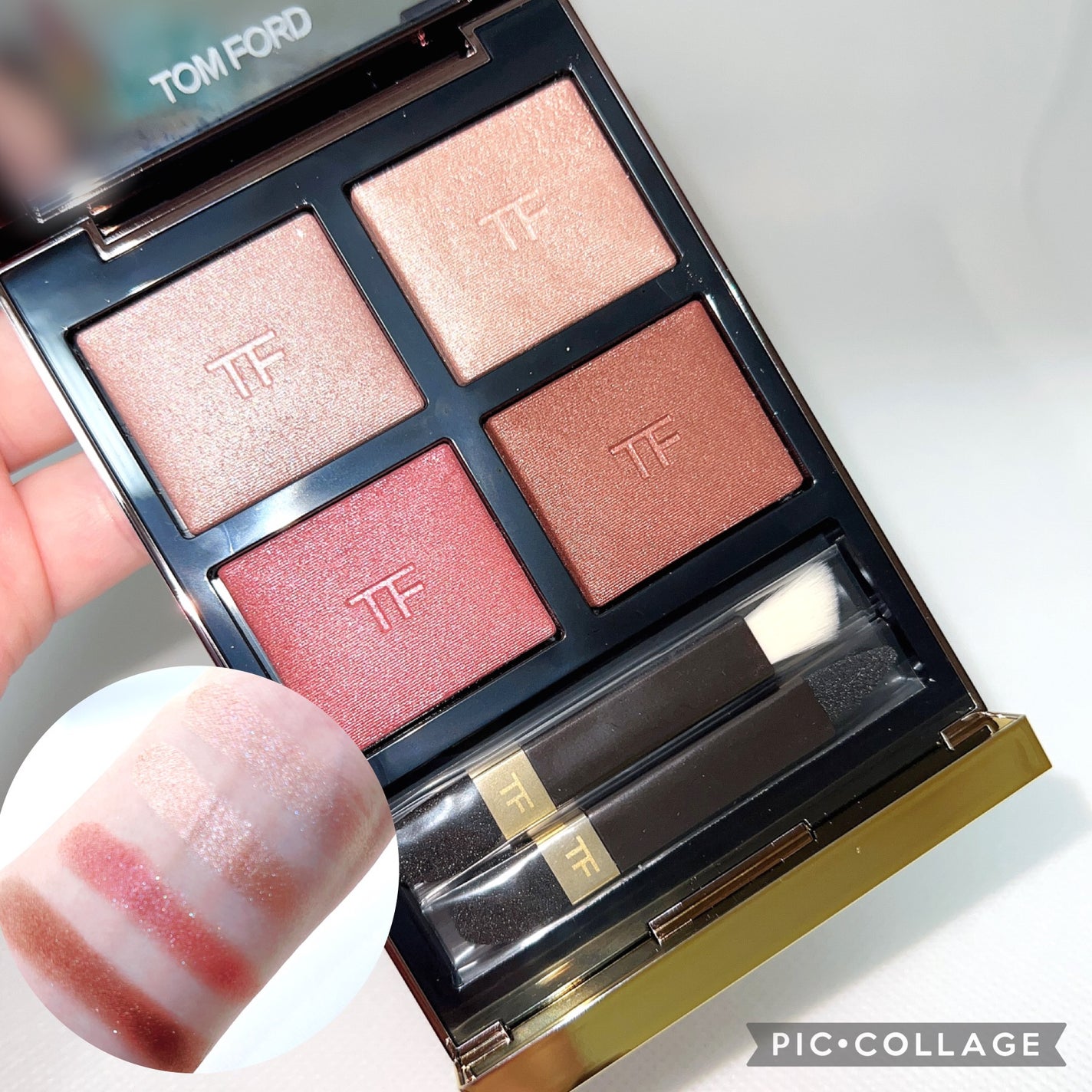 アイ カラー クォード/TOM FORD BEAUTY/アイシャドウパレットを使ったクチコミ(3枚目)