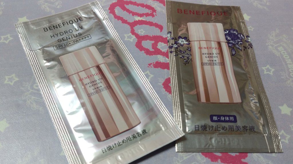 ハイドロＵＶジーニアス（ＵＶ＆ＩＲ）/BENEFIQUE/日焼け止めローションを使ったクチコミ（1枚目）