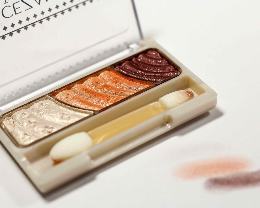 トーンアップアイシャドウ/CEZANNE/アイシャドウパレットを使ったクチコミ(1枚目)