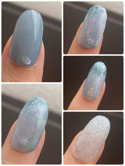 ムードペブルネイル/rom&nd/マニキュアを使ったクチコミ(3枚目)