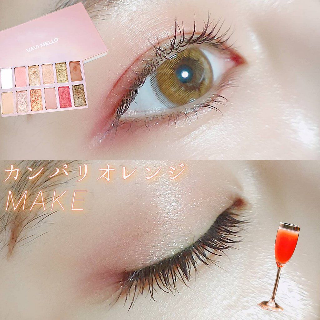 バレンタインボックス2 ピーチパレット/VAVI MELLO/アイシャドウパレットを使ったクチコミ（1枚目）