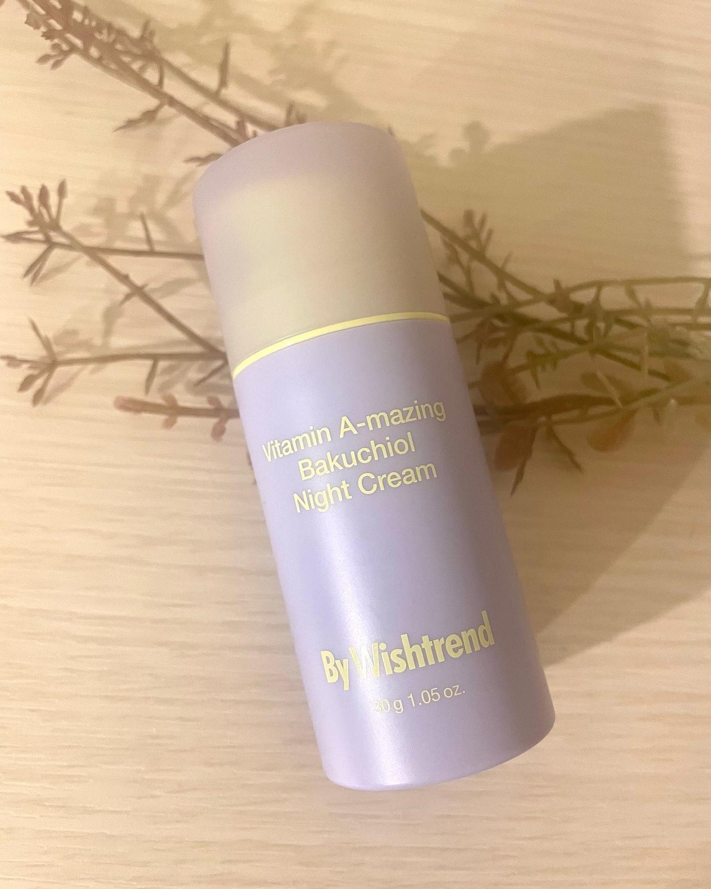 ビタミンA-mazingバクチオールナイトクリーム/By Wishtrend/フェイスクリームを使ったクチコミ(1枚目)