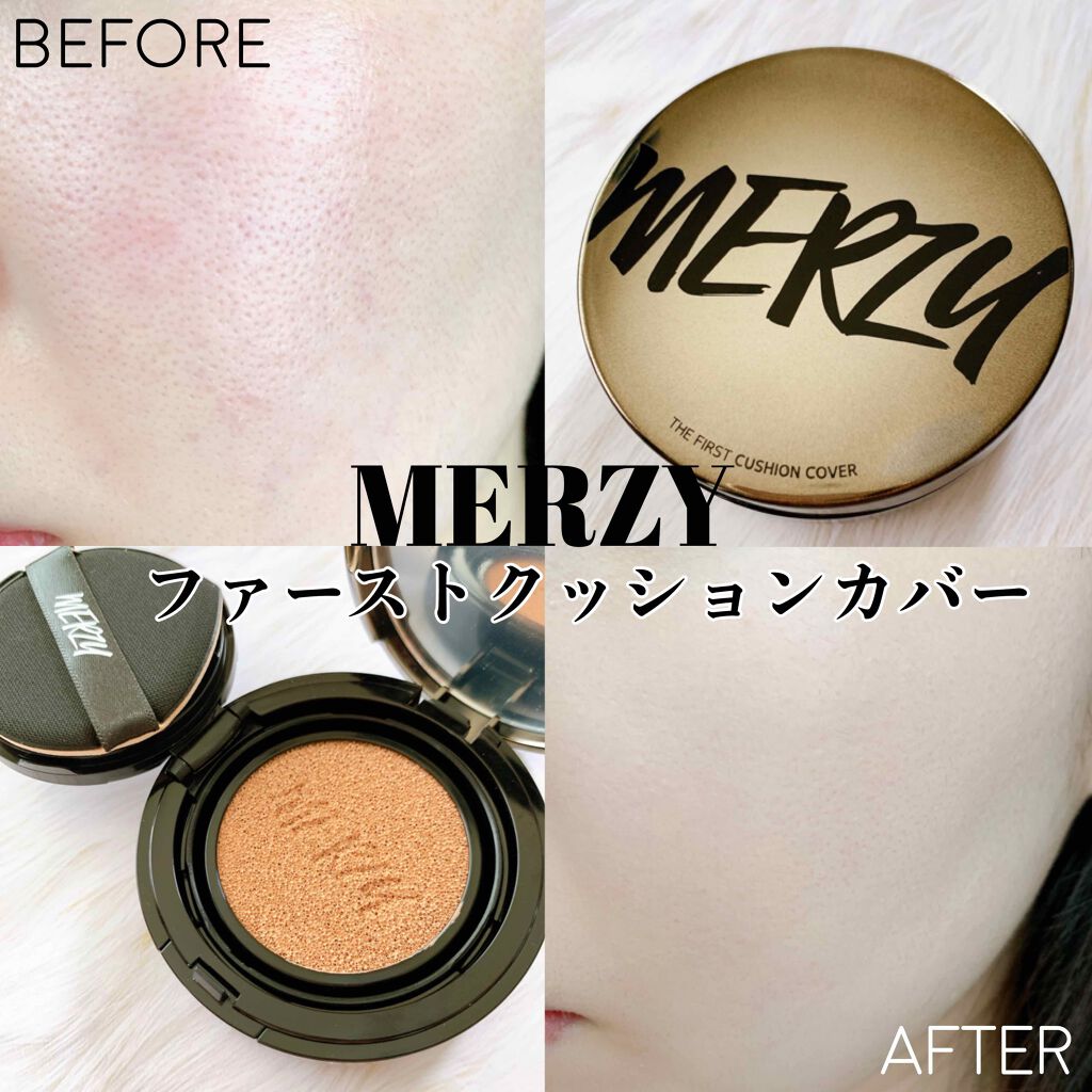 THE FIRST CUSHION COVER/MERZY/クッションファンデーションを使ったクチコミ（1枚目）