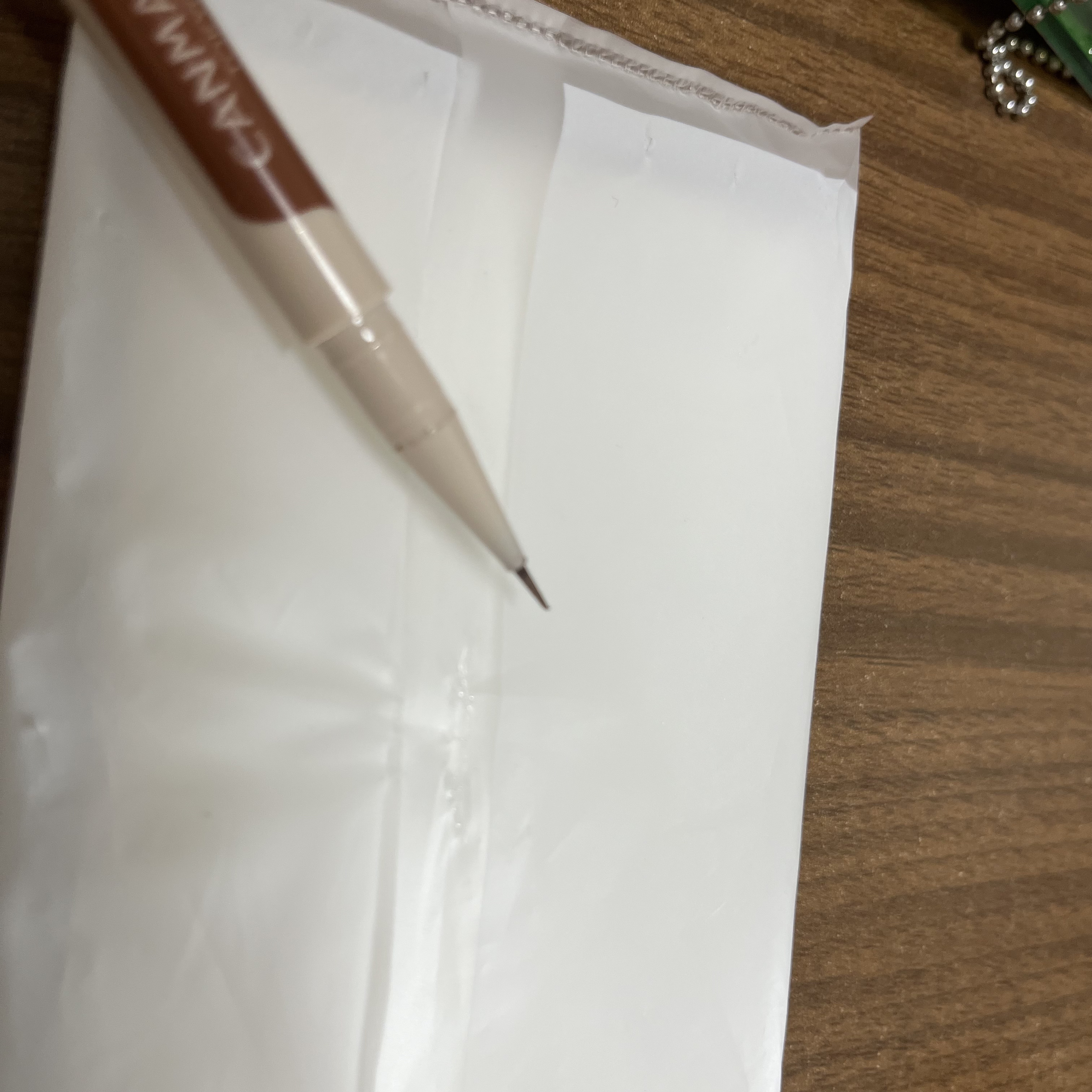 3wayスリムシェードライナー 01 ナチュラルブラウン/キャンメイク/リキッドアイライナーを使ったクチコミ（3枚目）