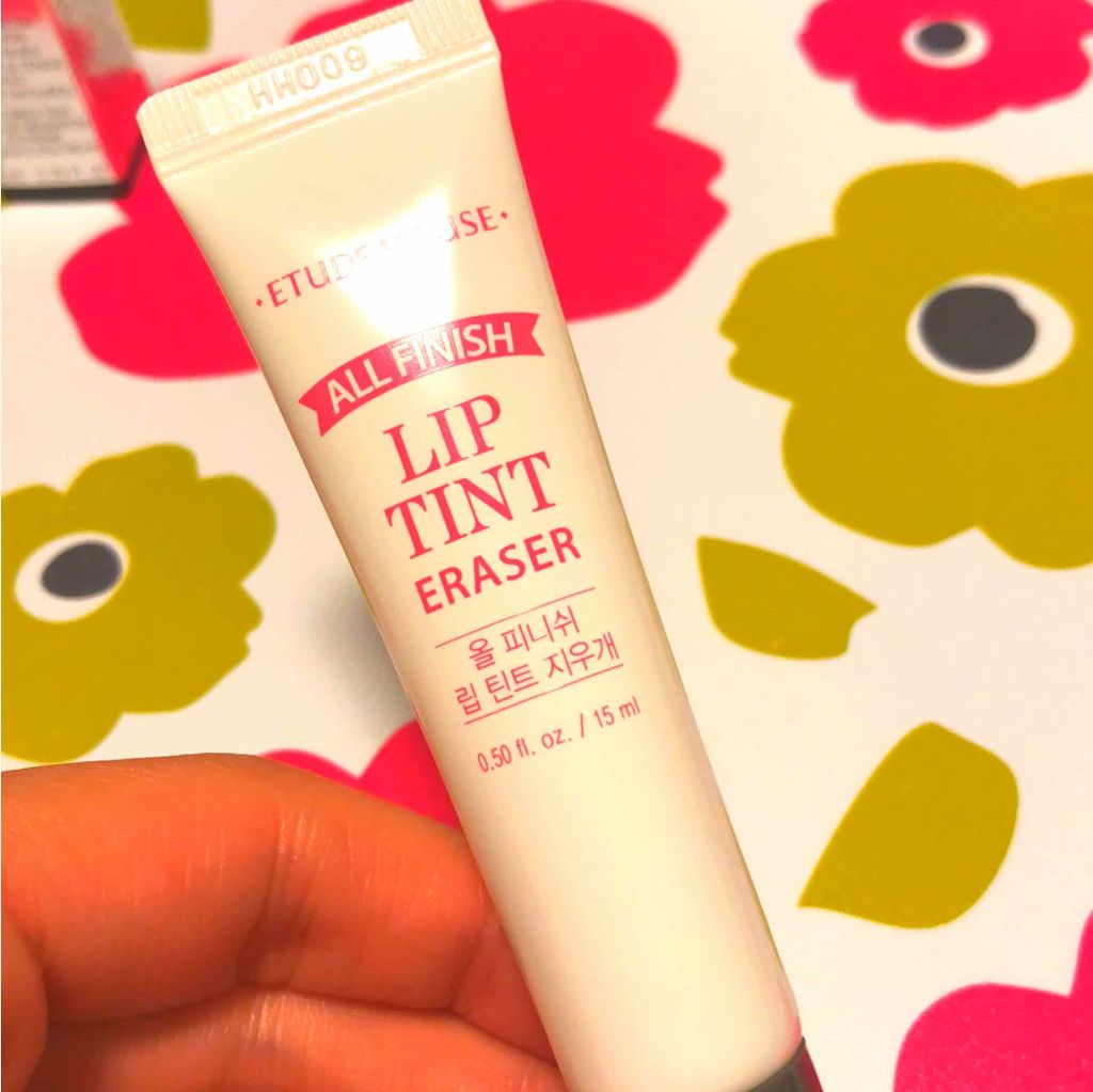 オールフィニッシュ リップティントリムーバー/ETUDE/ポイントメイクリムーバーを使ったクチコミ（3枚目）