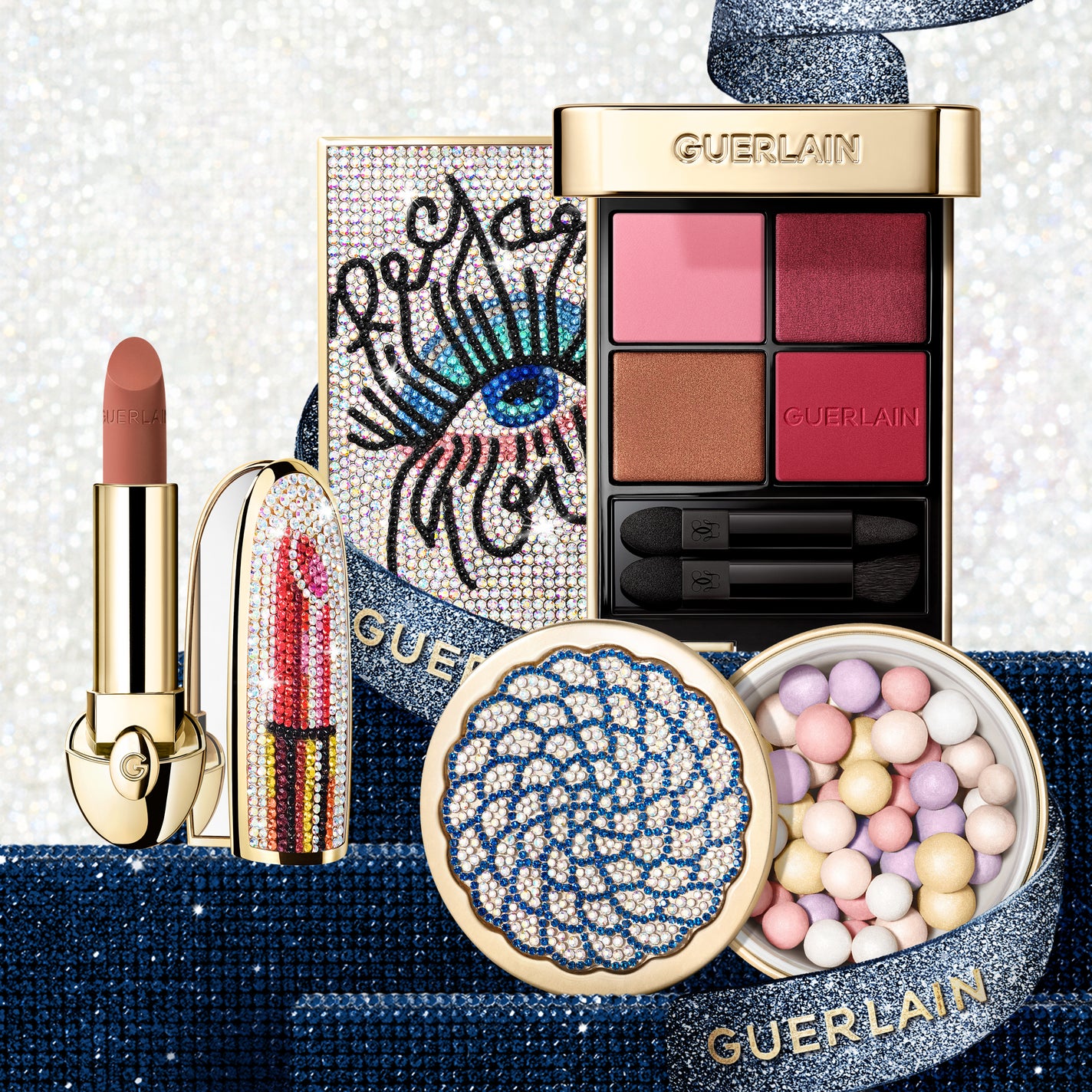 ホリデーコレクション オンブル ジェ 888 ルギャル ドゥ モワ!/GUERLAIN/アイシャドウを使ったクチコミ(2枚目)