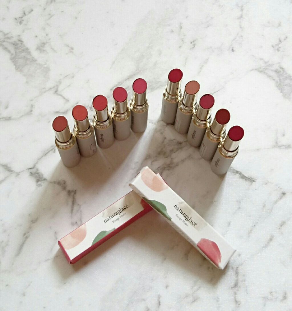 ルージュ モイスト/ナチュラグラッセ/口紅を使ったクチコミ(1枚目)