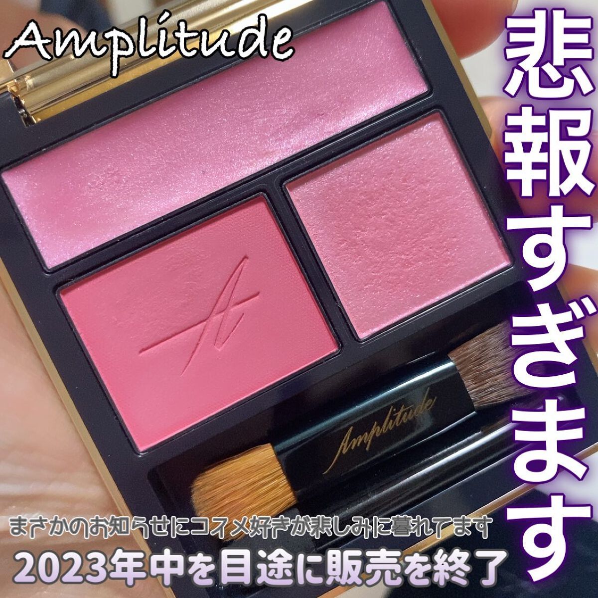 コンスピキュアス アイズ 11 ピンク/Amplitude/アイシャドウパレットを使ったクチコミ（1枚目）