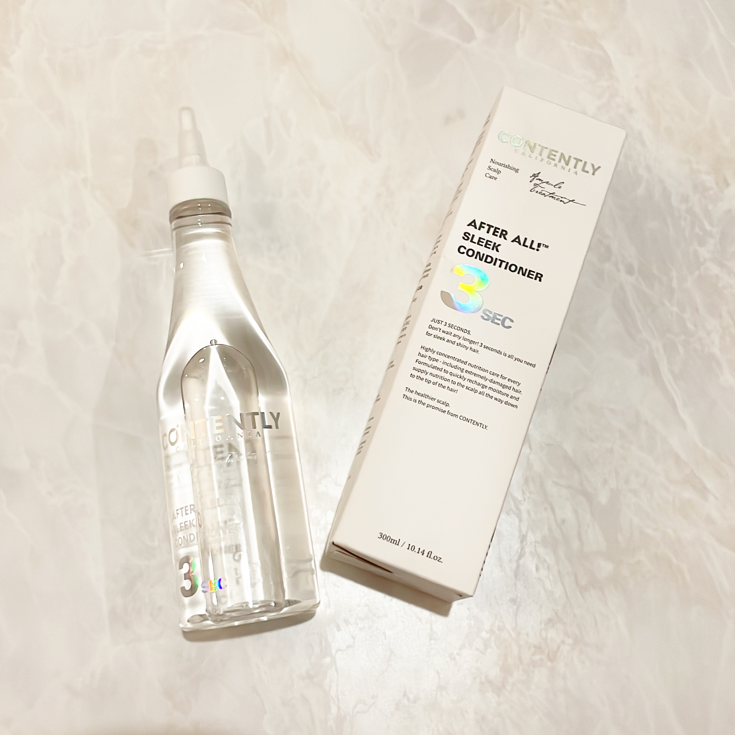 Contently アフターオール！スリークコンディショナーのクチコミ「／
韓国の美容評価サイト𝘎𝘓𝘖𝘞𝘗𝘐𝘊𝘒で受賞歴があり、
𝘈𝘮𝘢𝘻𝘰𝘯𝘜𝘚でも人気の商品
＼
.....」（2枚目）