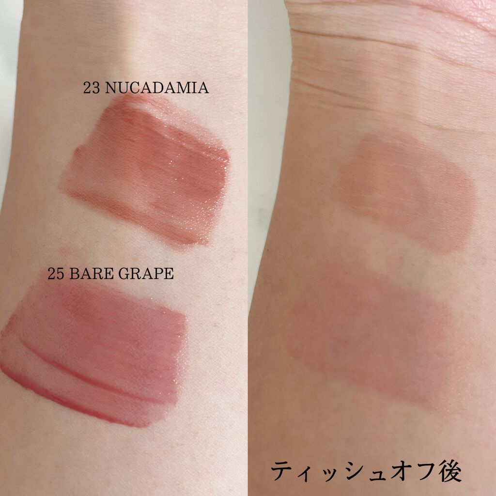 ジューシーラスティングティント/rom&nd/リップティントを使ったクチコミ(4枚目)