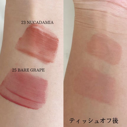 ジューシーラスティングティント/rom&nd/リップティントを使ったクチコミ(4枚目)