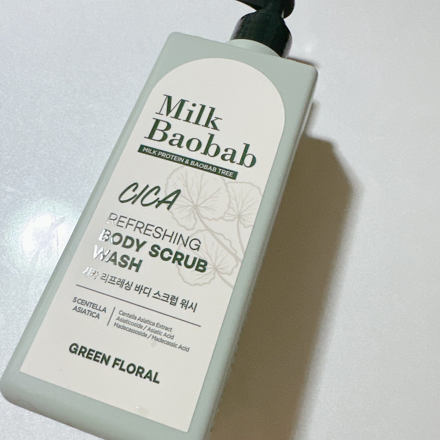 シカ リフレッシング ボディ スクラブ ウォッシュ/ミルクバオバブ/ボディスクラブを使ったクチコミ(2枚目)