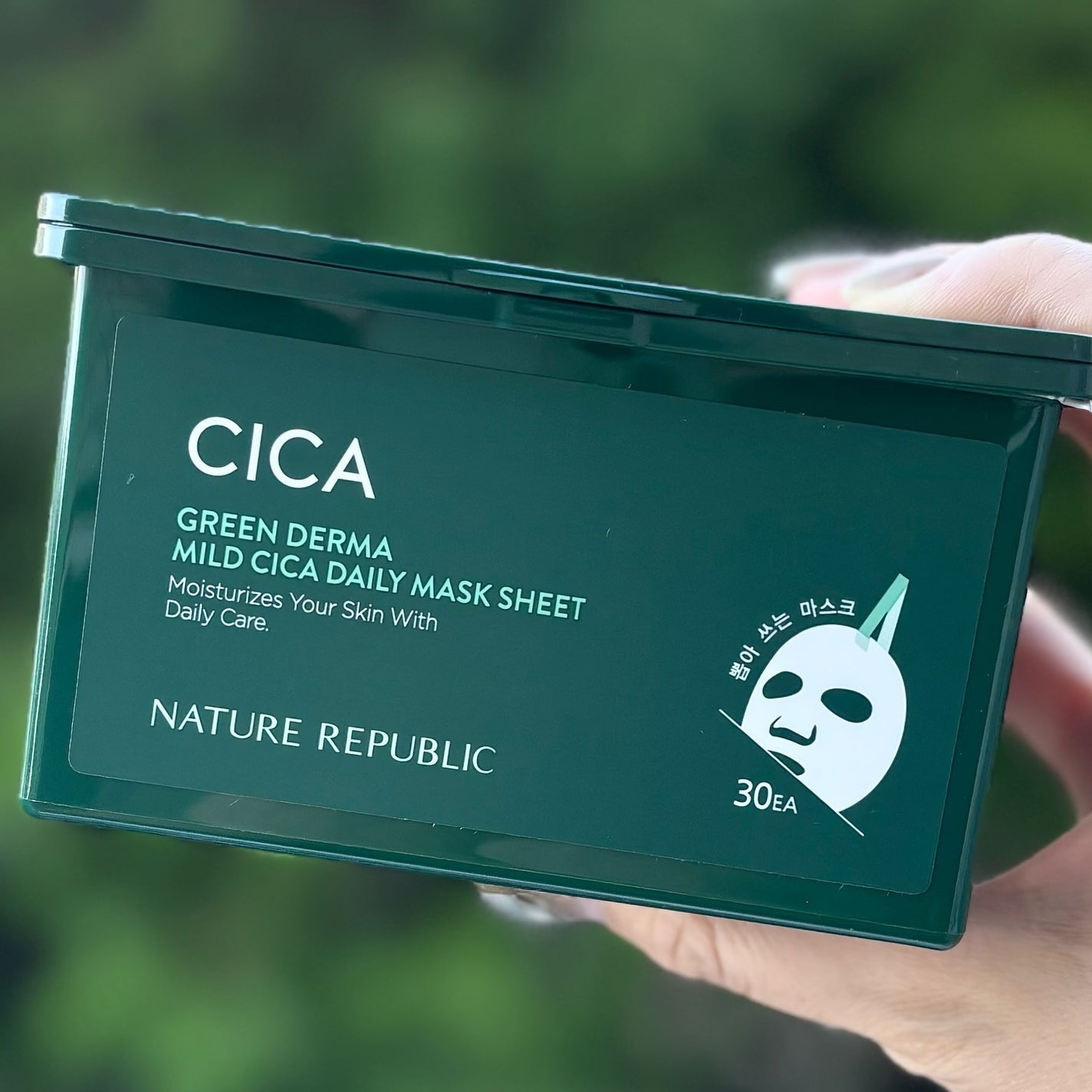 グリーンダーマCICA デイリーシートマスク/ネイチャーリパブリック/シートマスク・パックを使ったクチコミ(1枚目)