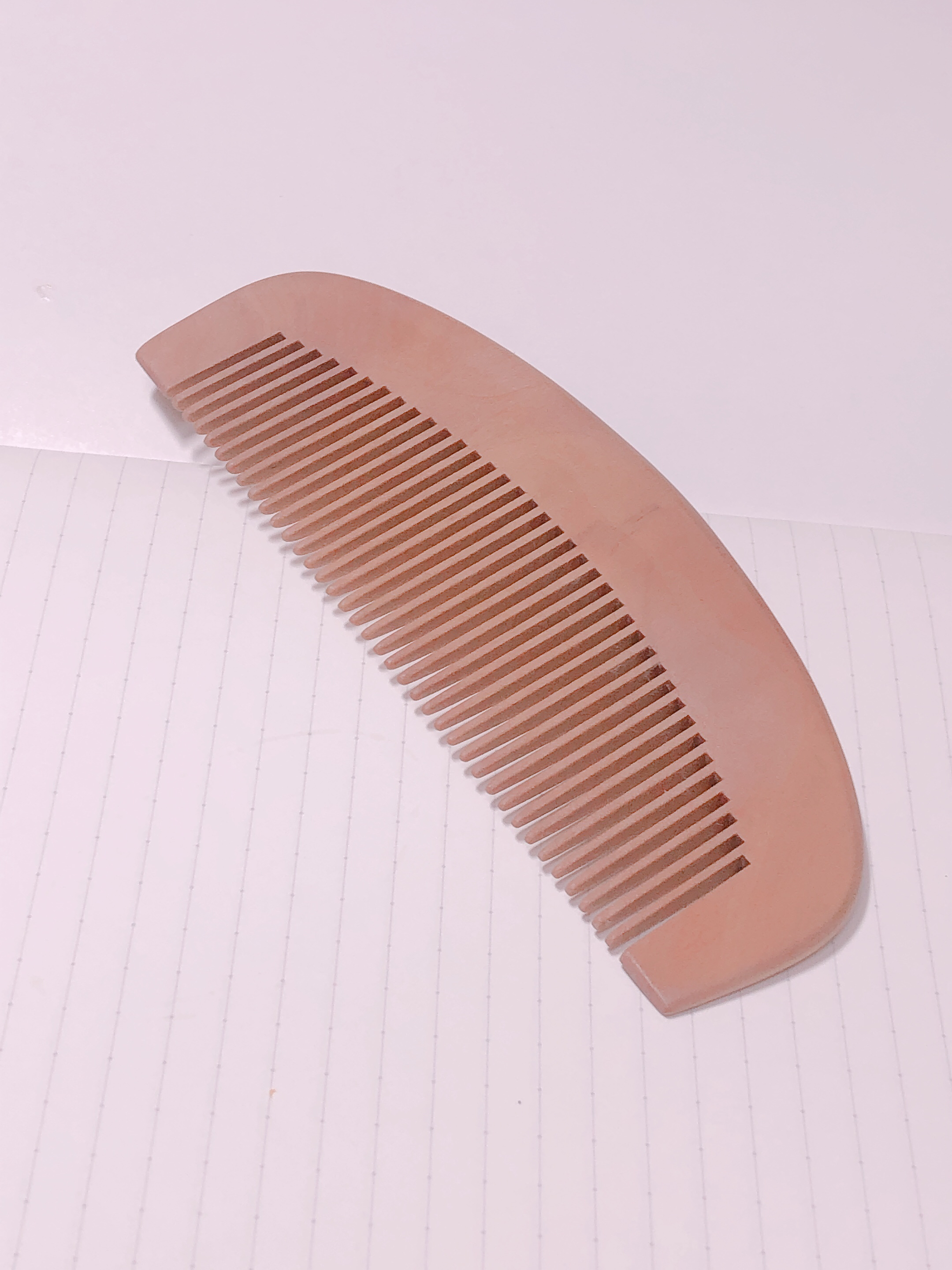 桃の木櫛/DAISO/ヘアコームを使ったクチコミ（1枚目）