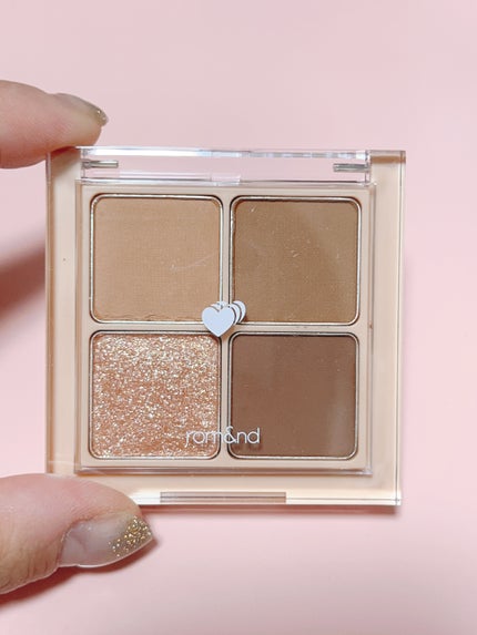 ベターザンアイズ/rom&nd/アイシャドウパレットを使ったクチコミ(1枚目)