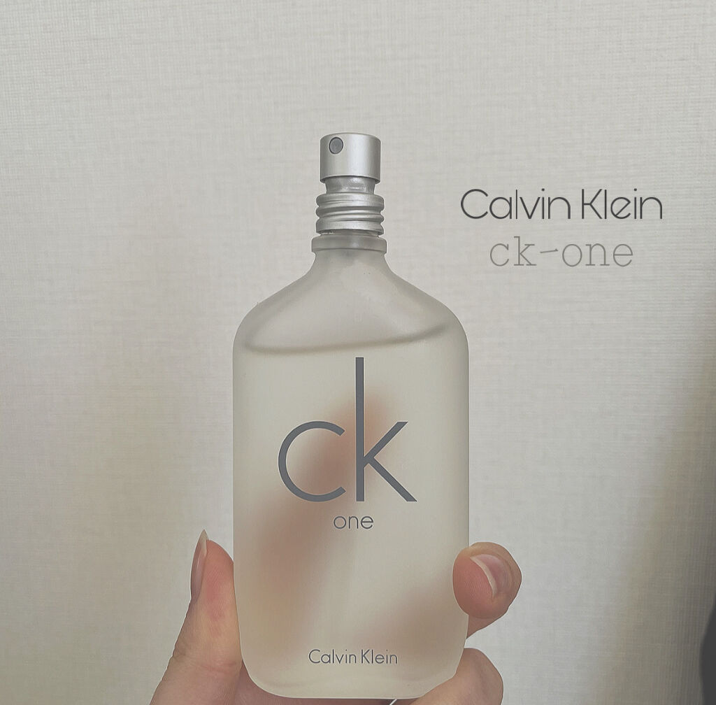 CK one オードトワレ/Calvin Klein/香水(メンズ)を使ったクチコミ（1枚目）