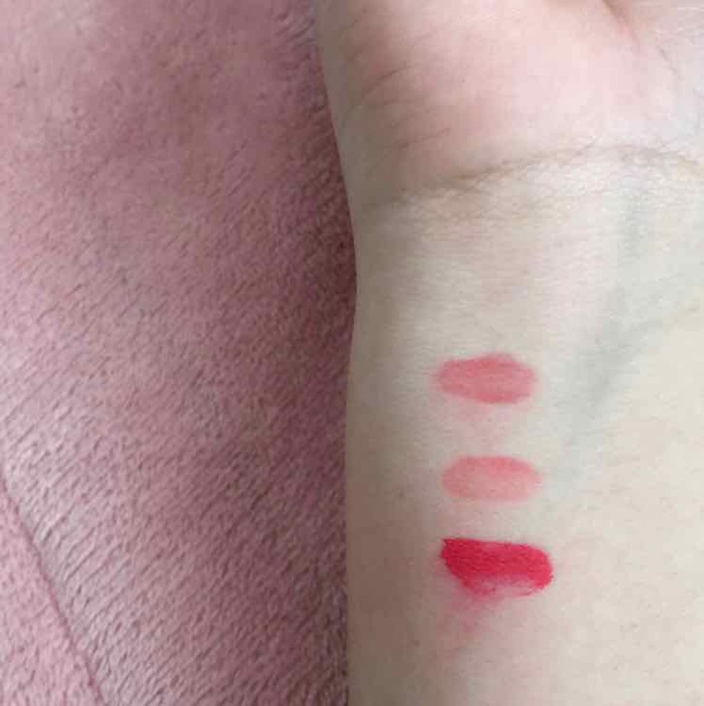 プロマンスリップカラーシャイン/LABIOTTE/口紅を使ったクチコミ(4枚目)