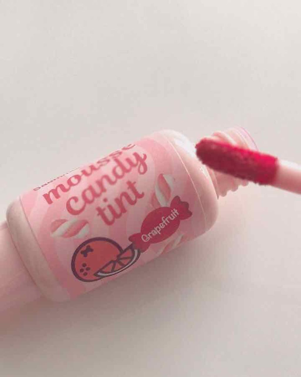 ムース キャンディー ティント/the SAEM/リップティントを使ったクチコミ（3枚目）