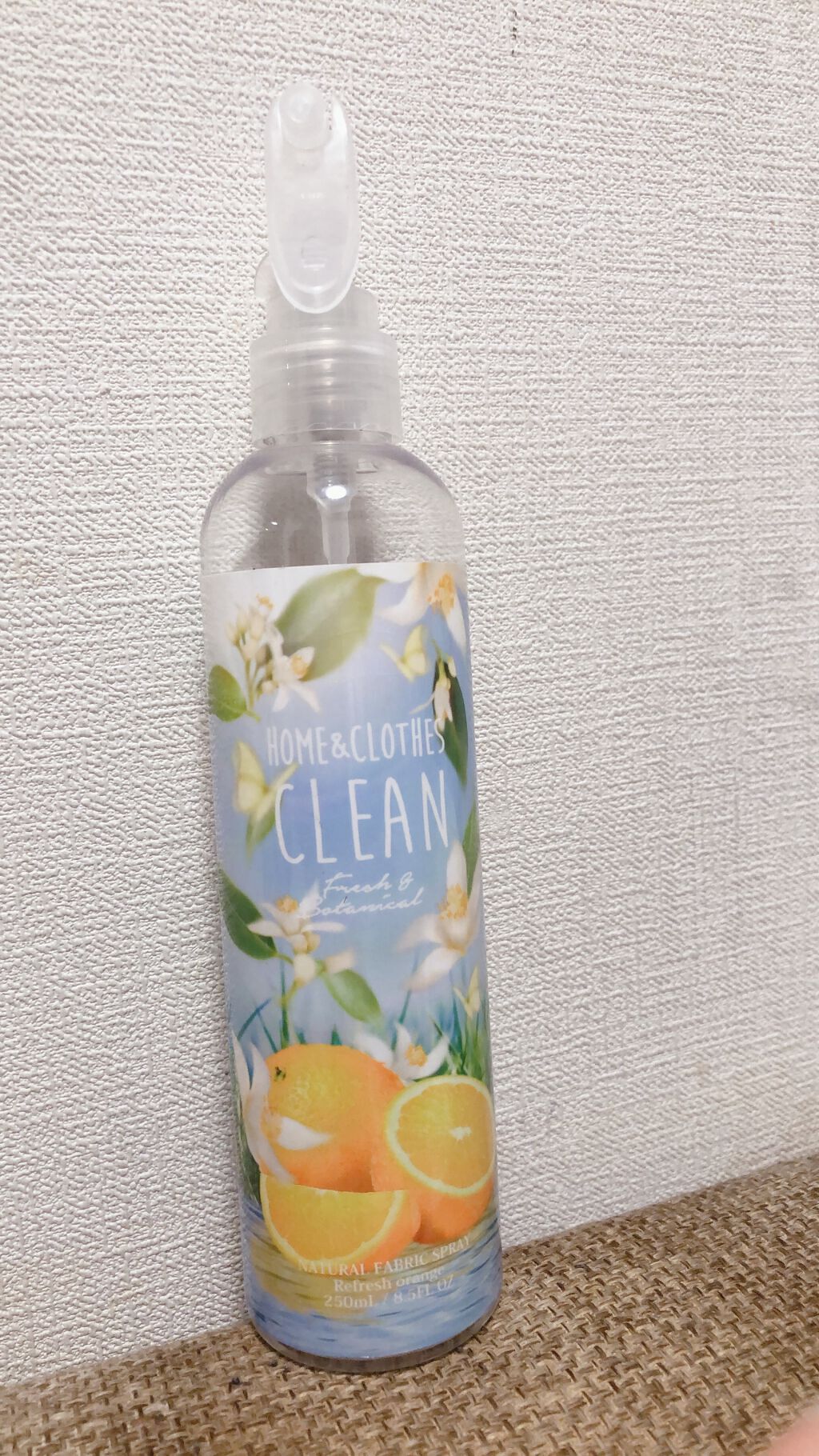 クリーンオリジナル フレグランスファブリックスプレー/CLEAN/ファブリックミストを使ったクチコミ（1枚目）