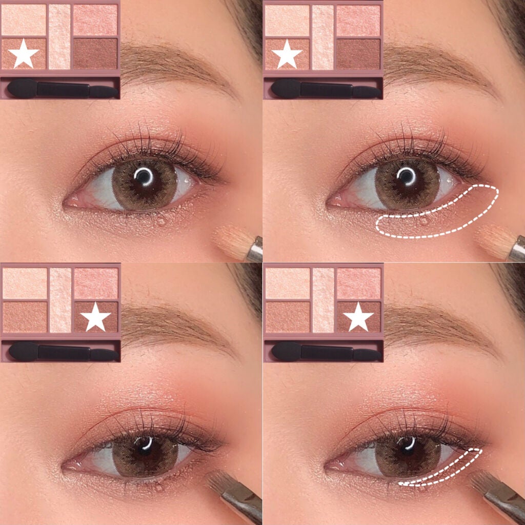 パーフェクトスタイリストアイズ/キャンメイク/アイシャドウパレットを使ったクチコミ(6枚目)