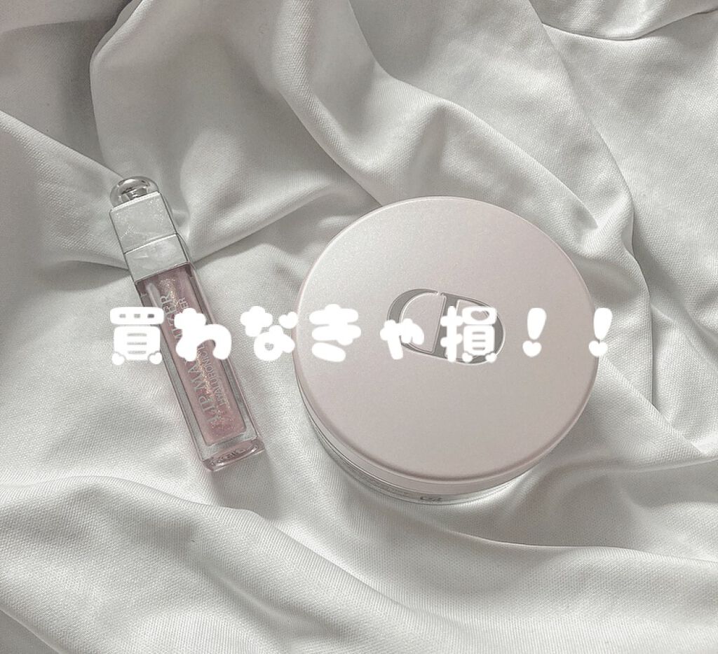 Dior ミス ディオール ブルーミング ボディ パウダーのクチコミ「かおです！

私的に買わなきゃ損するコスメを紹介したいと思います！

紹介するのはDiorディ.....」（1枚目）