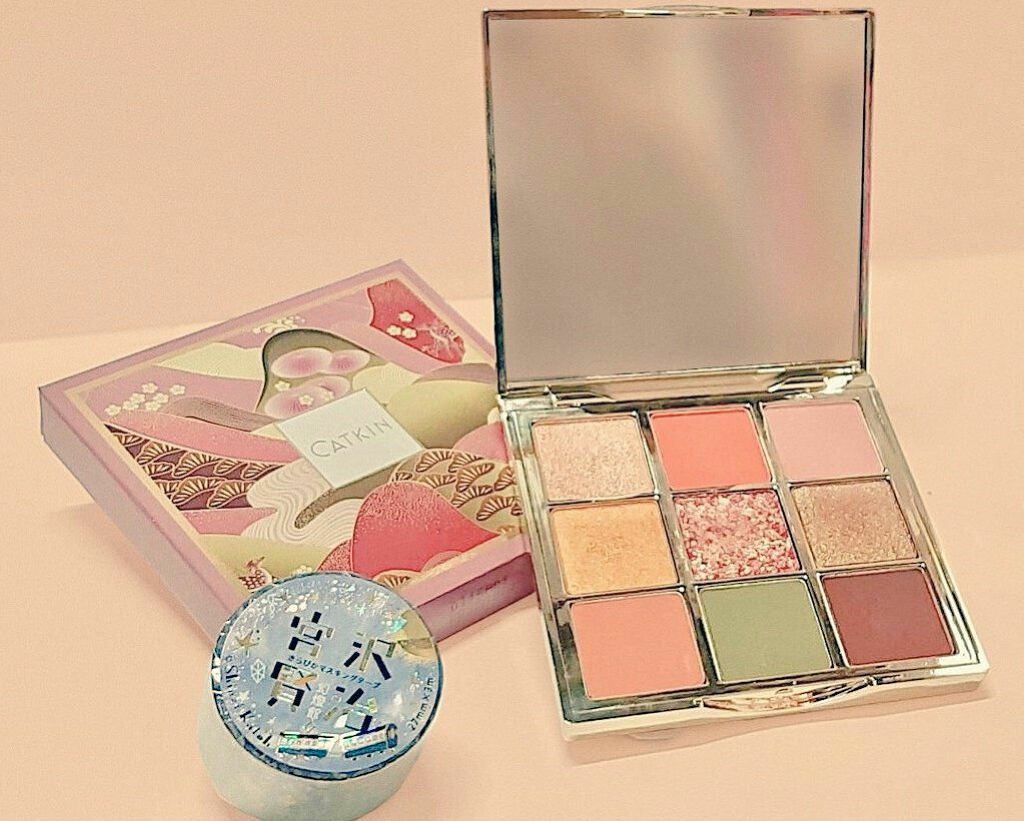 長相思シリーズ 9色アイシャドウパレット/CATKIN/アイシャドウパレットを使ったクチコミ（1枚目）