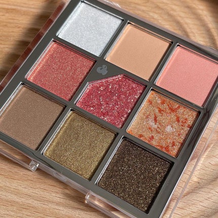 グリッターペディアアイパレット/unleashia/アイシャドウパレットを使ったクチコミ(2枚目)