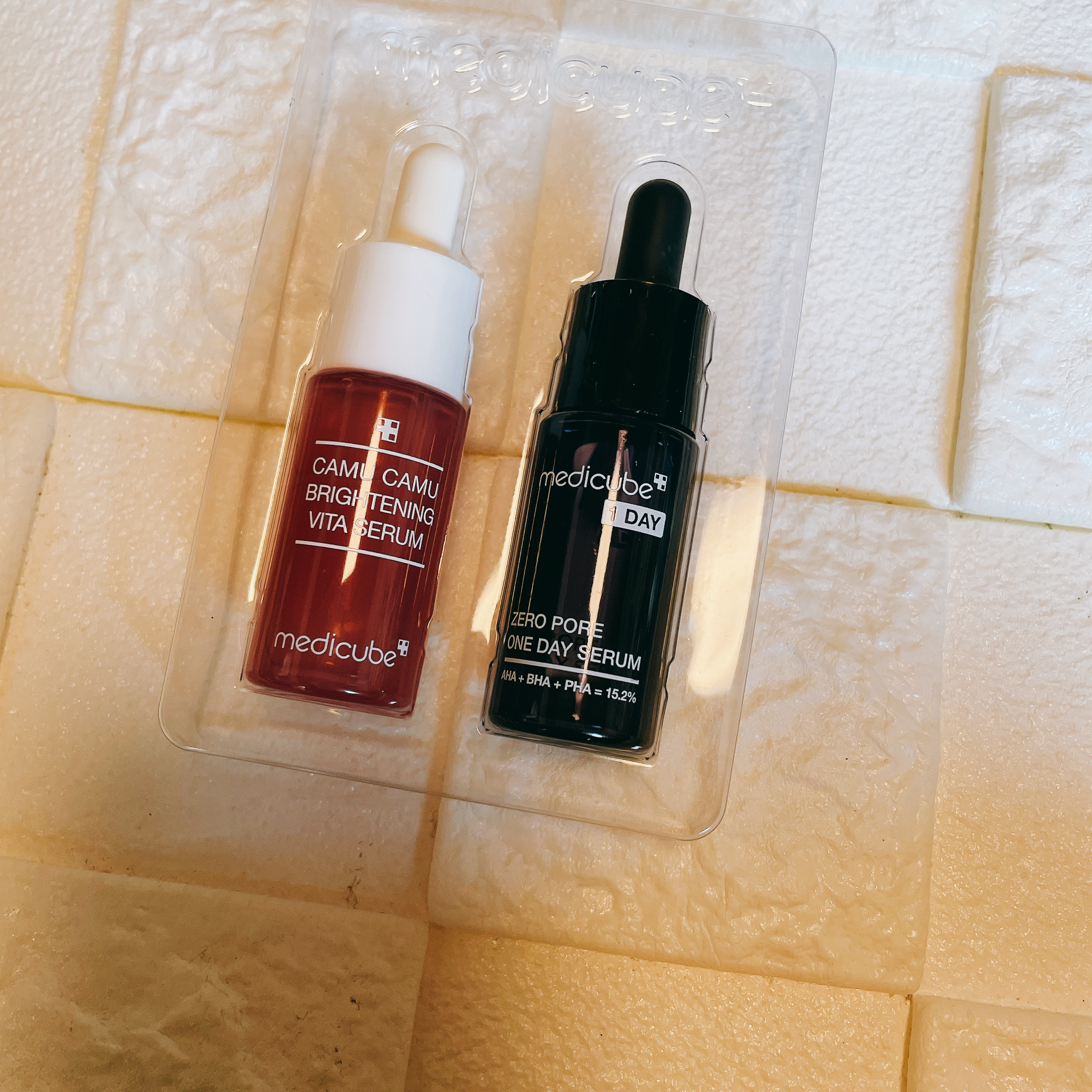 MEDICUBE カムカムブライトニングセラムのクチコミ「おはようございます。
今日はQoo10で購入した
MEDICUBEカムカムブライトニングセラム.....」（3枚目）