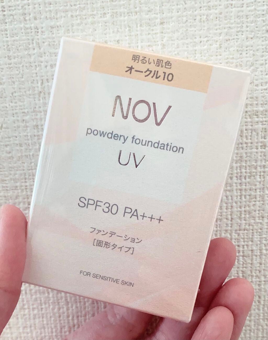 パウダリーファンデーション UV/NOV/パウダーファンデーションを使ったクチコミ(1枚目)