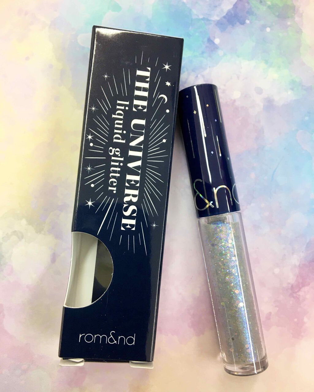 リキッド グリッター シャドウ/rom&nd/グリッターを使ったクチコミ（1枚目）