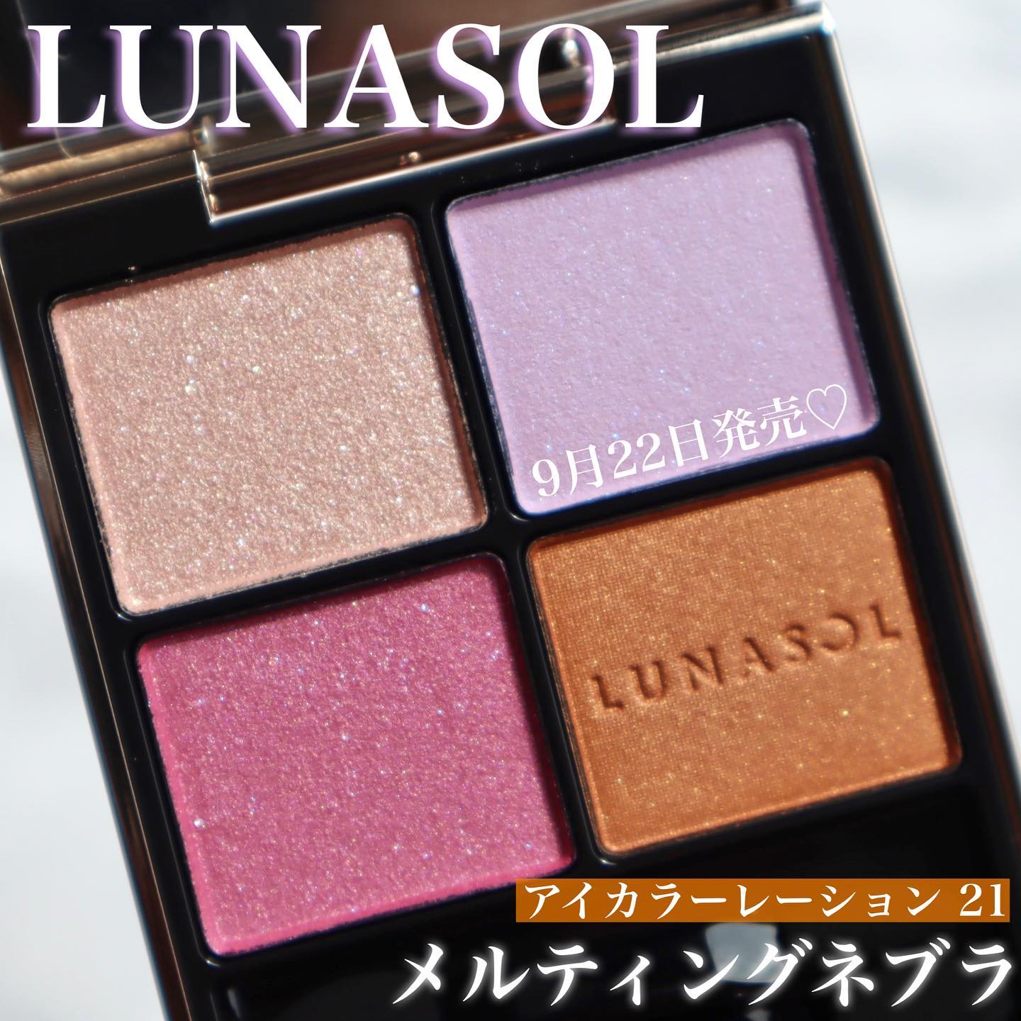 アイカラーレーション/LUNASOL/アイシャドウパレットを使ったクチコミ（2枚目）