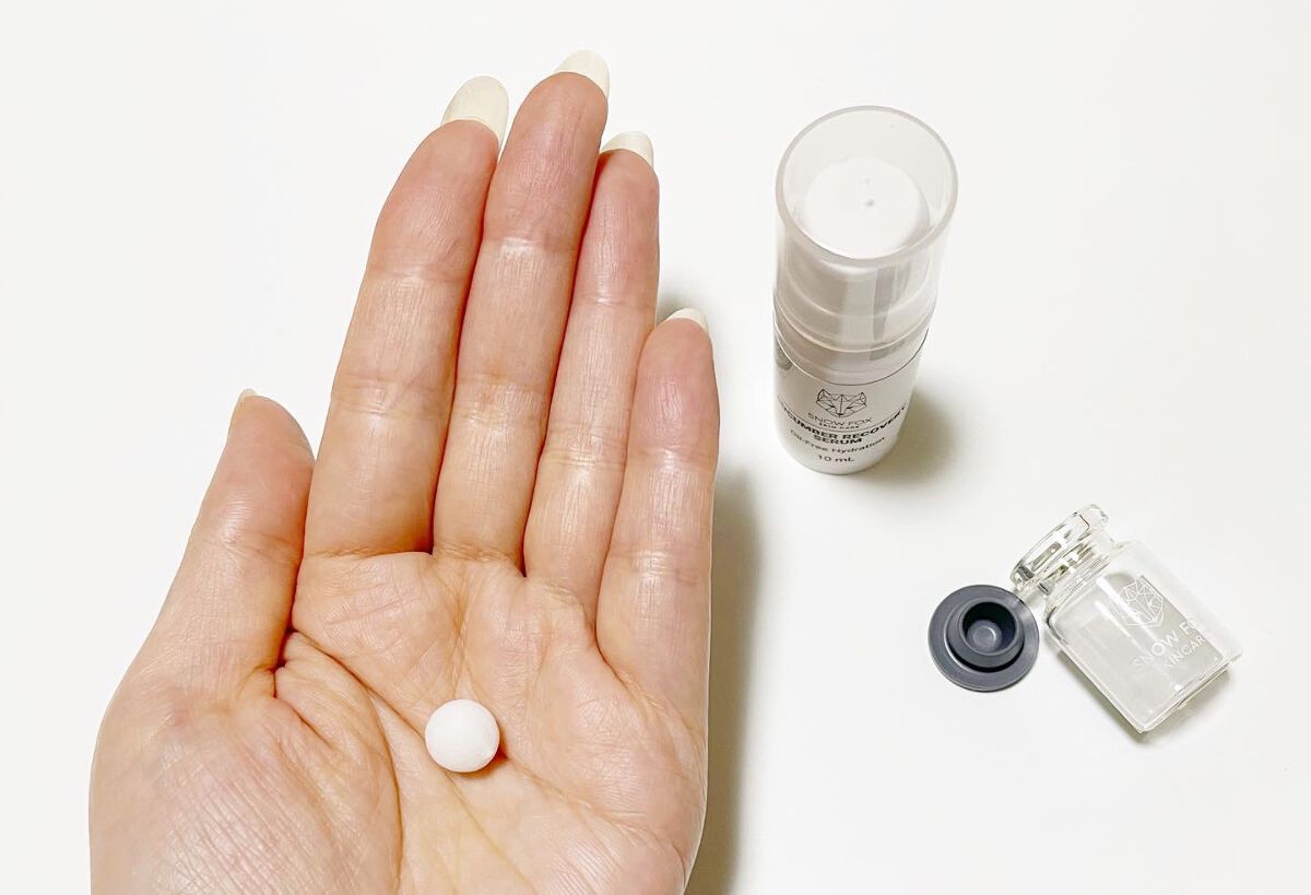 プレミアム ブースターボール/SNOW FOX SKINCARE/その他スキンケアグッズを使ったクチコミ（3枚目）