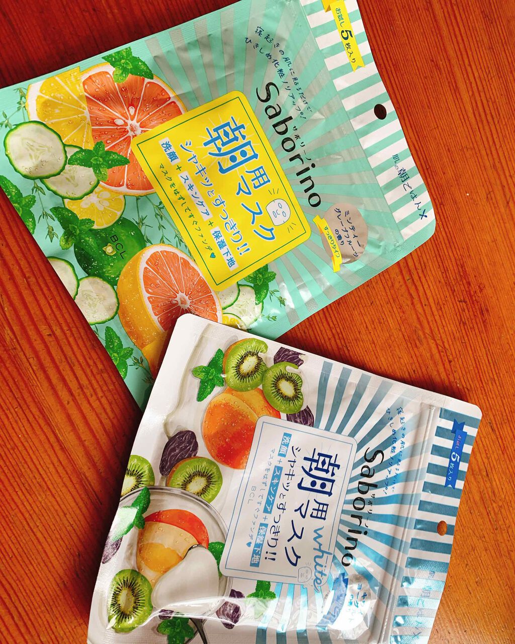 目ざまシート フレッシュ果実のホワイトタイプ/サボリーノ/シートマスク・パックを使ったクチコミ（2枚目）