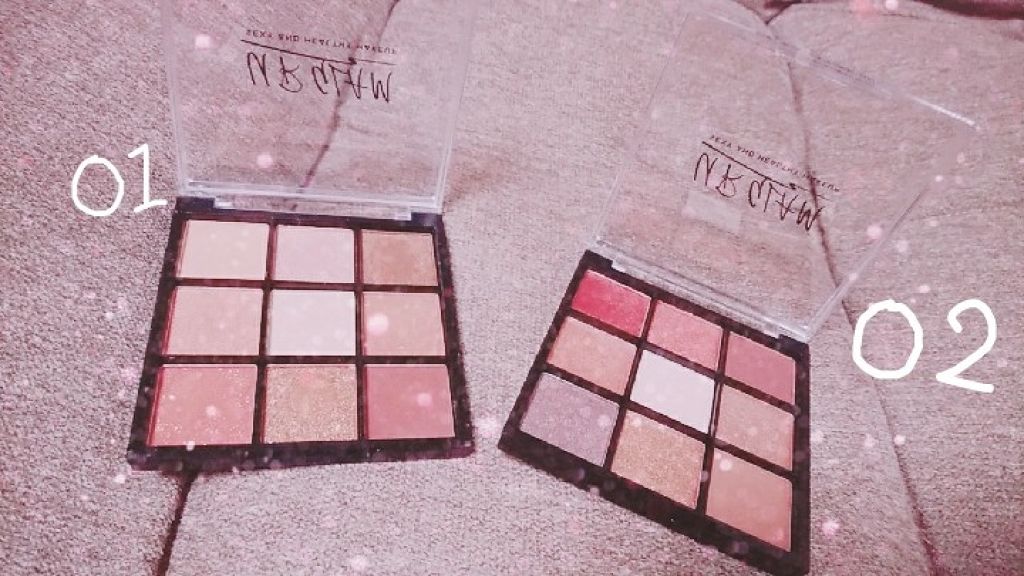 UR GLAM　BLOOMING EYE COLOR PALETTE/U R GLAM/アイシャドウパレットを使ったクチコミ（1枚目）