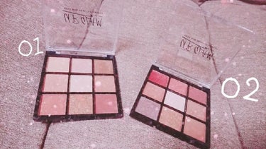 UR GLAM　BLOOMING EYE COLOR PALETTE/U R GLAM/アイシャドウパレットを使ったクチコミ（1枚目）