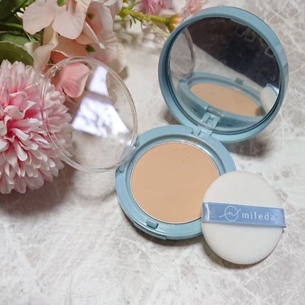 スムースフィットファンデーション/mileda/パウダーファンデーションを使ったクチコミ(4枚目)