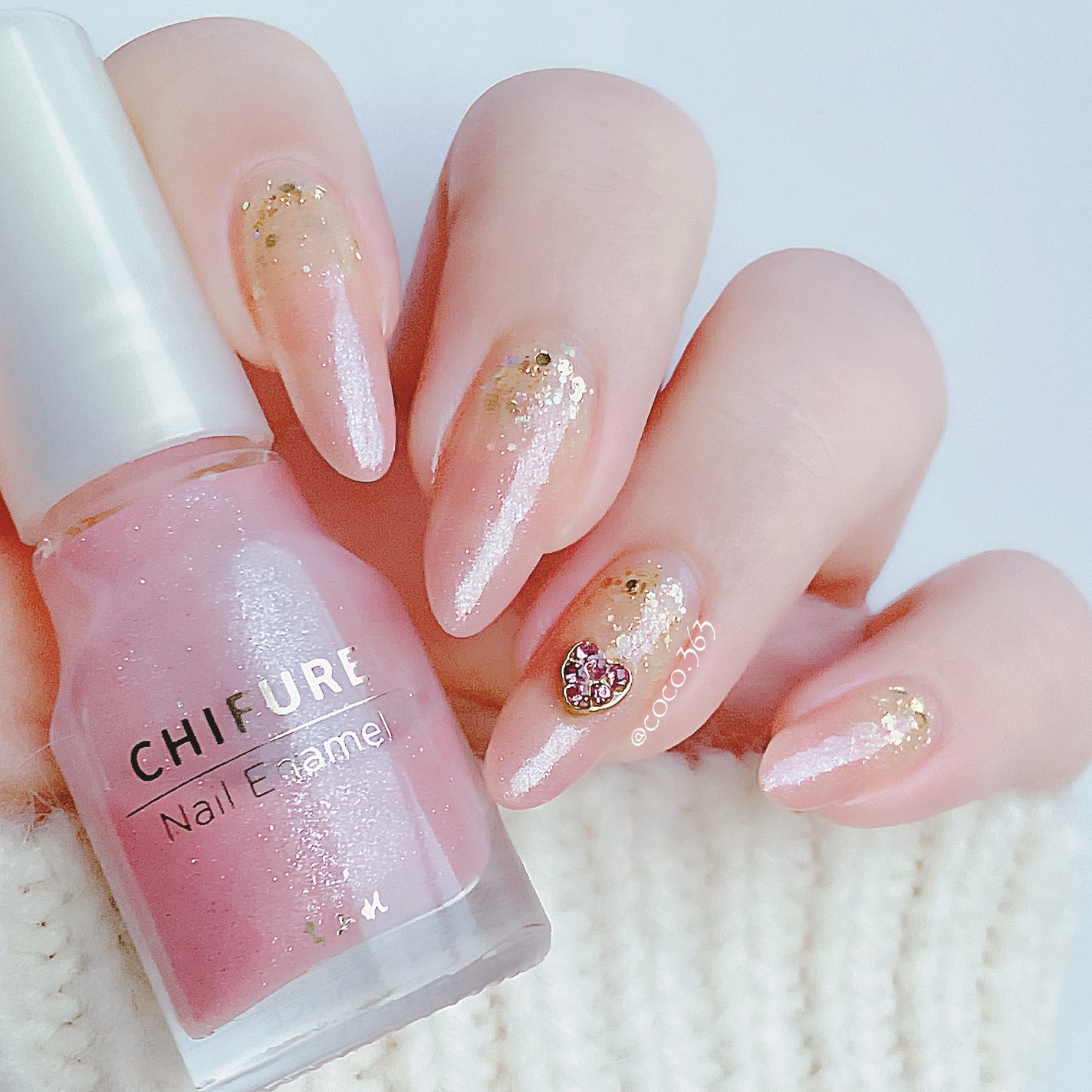 ネイル エナメル/ちふれ/マニキュアを使ったクチコミ(4枚目)