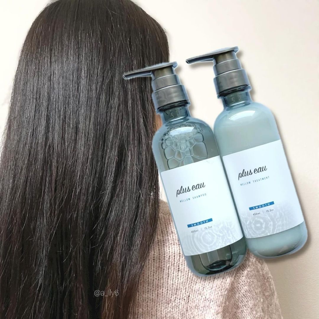 メロウシャンプー/メロウトリートメント/plus eau/市販シャンプーを使ったクチコミ（3枚目）