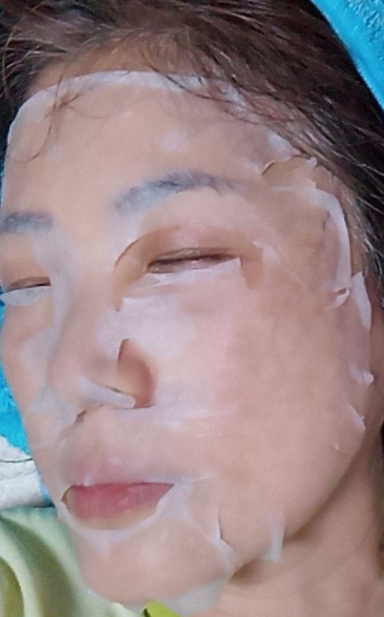 夜用フェイスマスク/ALLNA ORGANIC/シートマスク・パックを使ったクチコミ（3枚目）