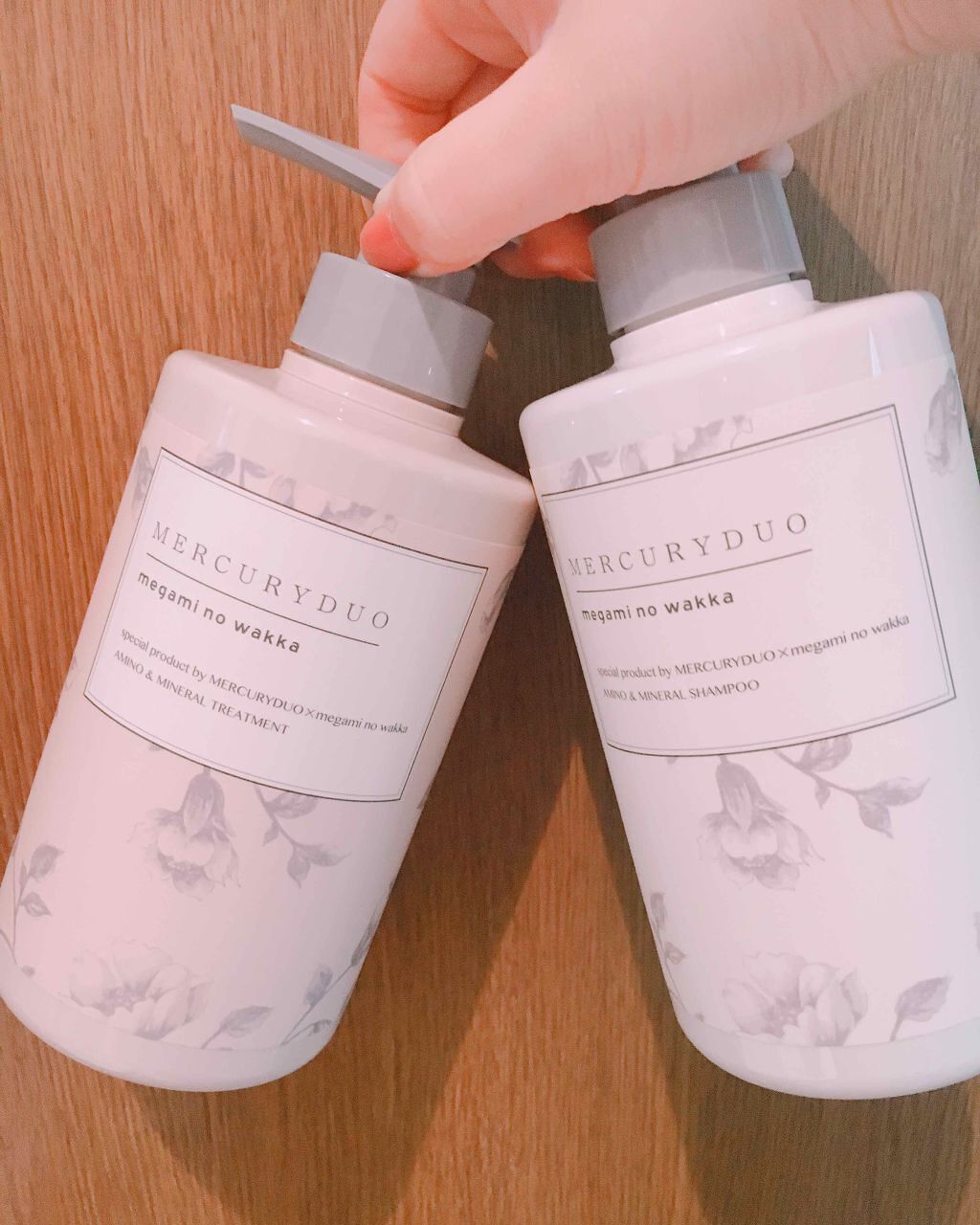 MERCURYDUOシャンプー・トリートメント【モイストタイプ】/R&/市販シャンプーを使ったクチコミ（1枚目）