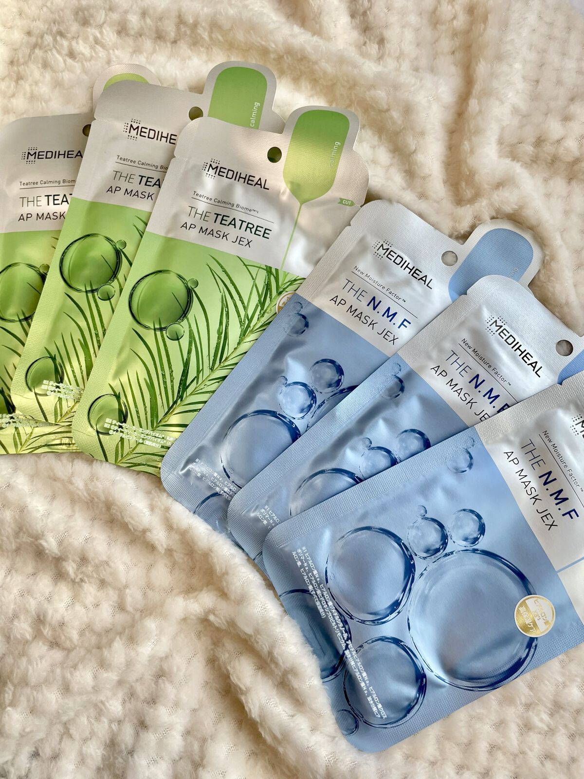 N.M.FアクアアンプルマスクJEX/MEDIHEAL/シートマスク・パックを使ったクチコミ（1枚目）