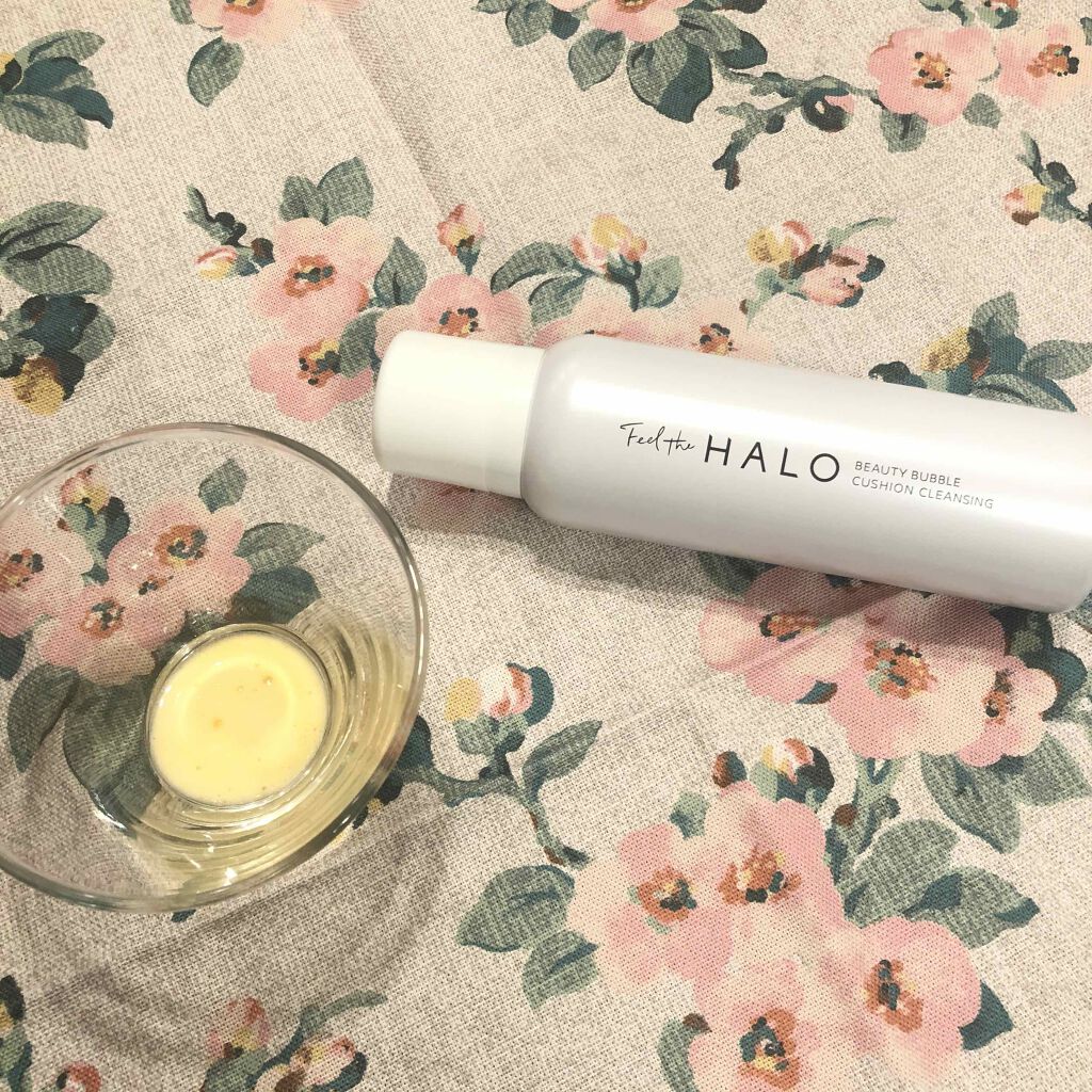 クッションクレンジング/Feel the HALO/クレンジングクリームを使ったクチコミ（1枚目）