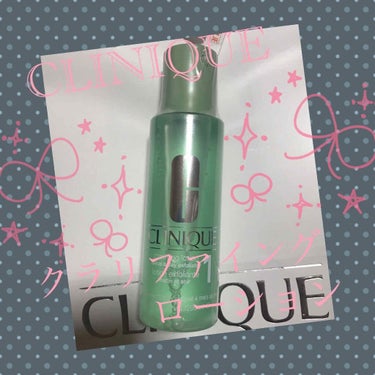 クラリファイング ローション 1 200ml/CLINIQUE/ブースター・導入液を使ったクチコミ（1枚目）