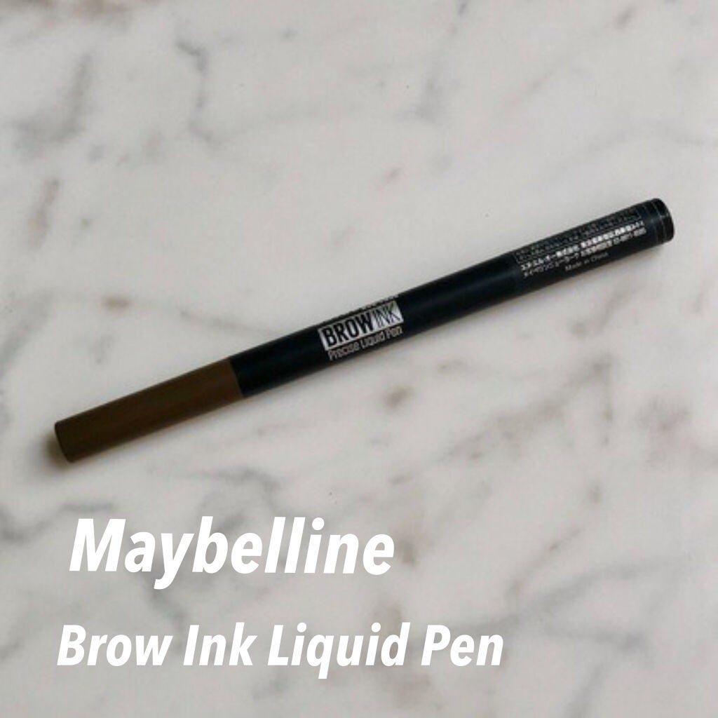 ブロウインク リキッドペン/MAYBELLINE NEW YORK/リキッドアイブロウを使ったクチコミ(1枚目)